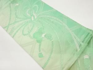 菱に房模様織出し袋帯